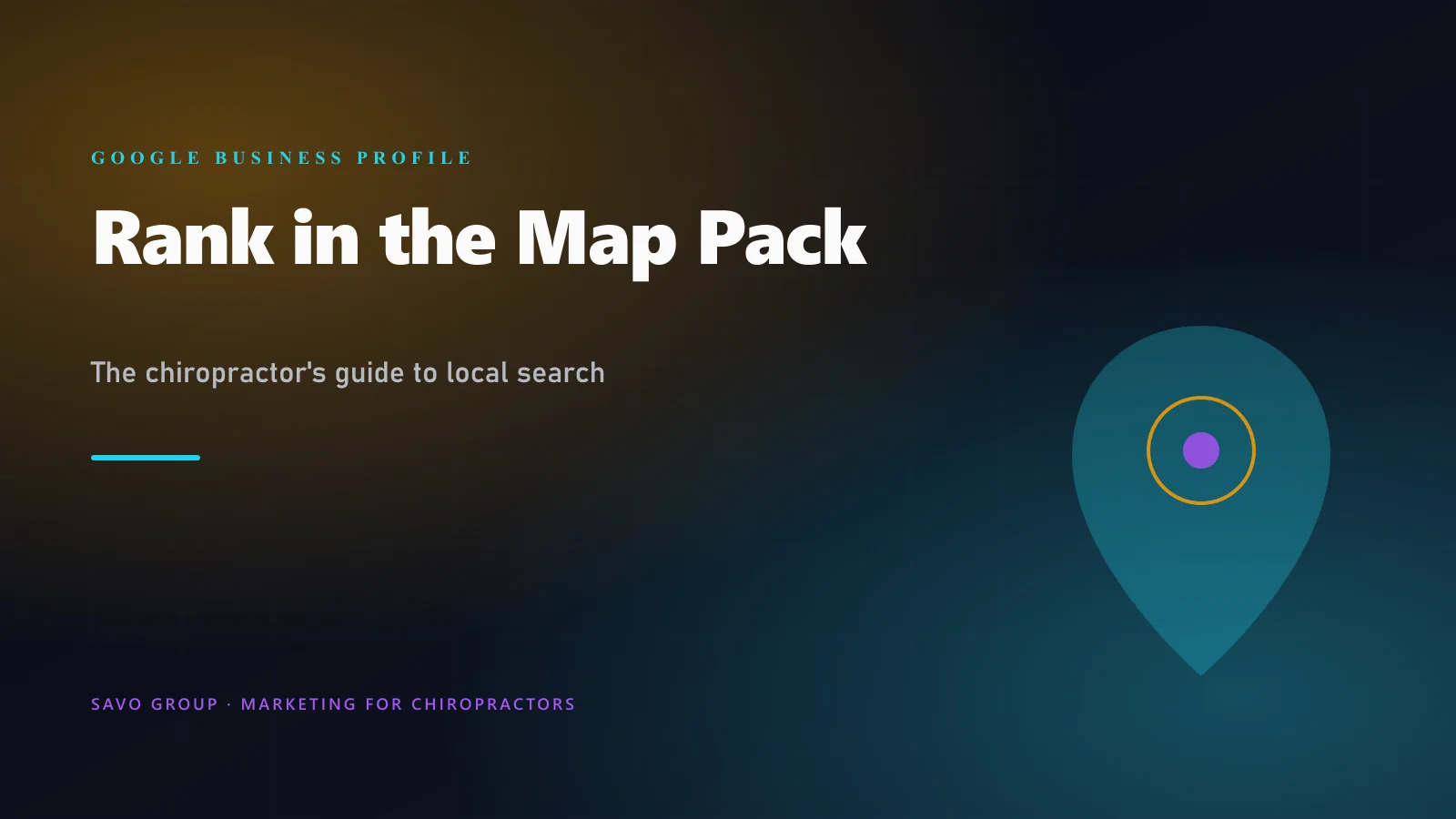 The chiropractor Google Business Profile checklist: categories, services, hours, photos, posts, and reviews that get a practice into the Map Pack