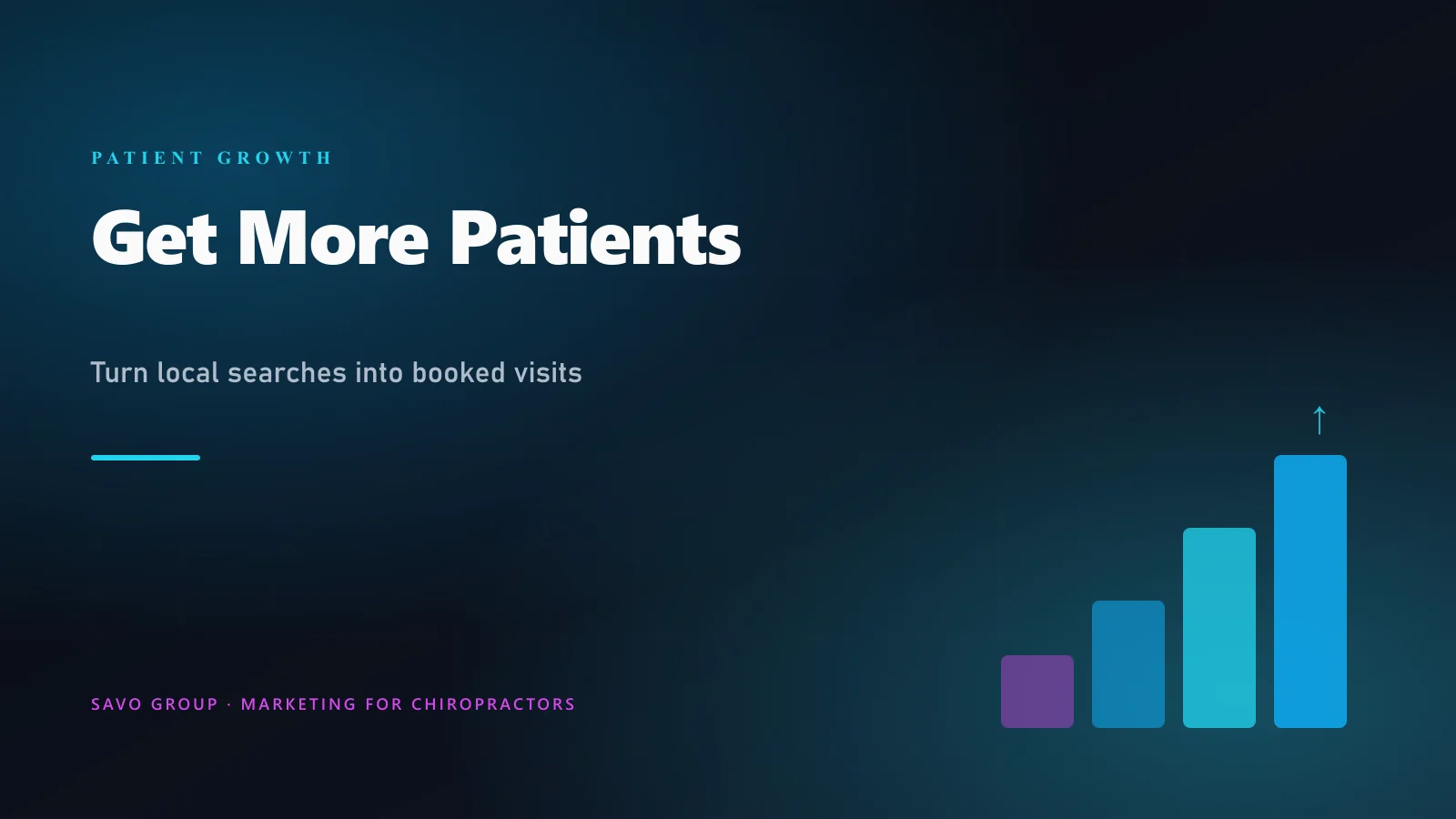 How chiropractors get more new patients: search visibility, reviews, a frictionless booking path, a referral system, and managed Google Ads